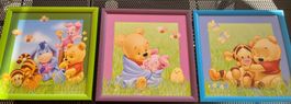 Lot de 3 tableaux « Winnie the Pooh »